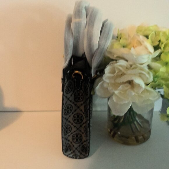 Tory Burch brand new!!! MINI T MONOGRAM TOTE- Cute as a crossbody as well! - Picture 4 of 7